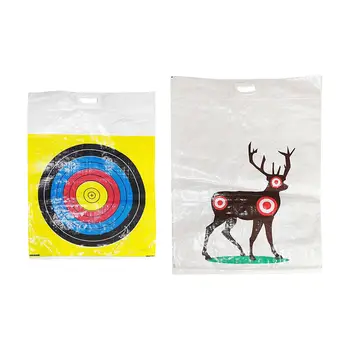 Range стрелба с лък чанта цел замяна капак точка чанта PE с 2 страни за начинаещи възрастни деца практика открит спорт