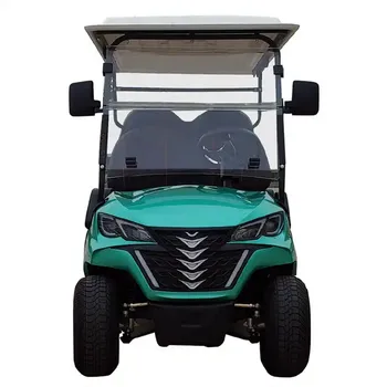 Китай Професионален дизайн по поръчка Цветно лого Електрическа количка за голф Подходящ за курс Персонализиран 4-местен лов офроуд превозно средство