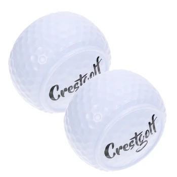 2Pcs Професионални топки за голф за практикуване на аксесоари за голф с пръчки