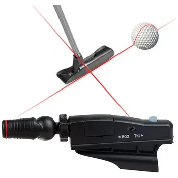Golf Putter Sight Преносими голф лазери Поставяне на треньор ABS Golf Putt Поставяне на целта на обучението Подобряване на коректорните инструменти за линейни помощни средства