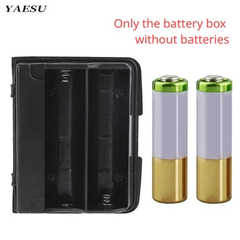 Yaesu FBA-23 VX-6R VX-7R батерия случай подкрепа 2xAA ALKALINE за Yaesu VX-5R VX-710 радио уоки токи батерия случай