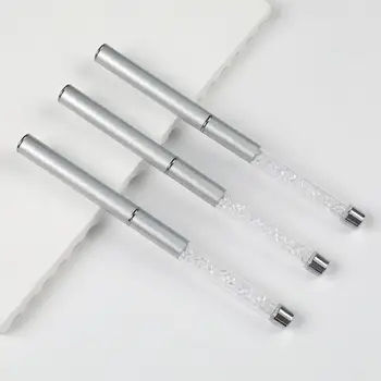 Diy Nail Art Pen Professional Nail Art Liner Brush with Metal Handle Soft Nylon Bristles Многофункционален UV гел за маникюр