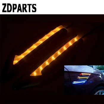 ZDPARTS 2X кола Fender Side Air Vent Trim Предупреждение LED стикери за Suzuki Grand Vitara Swift SX4 Mitsubishi ASX Audi A 4 Fiat 500