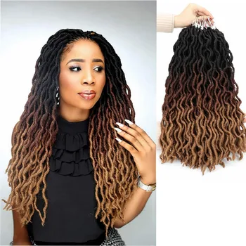 Красива коса за плетене на една кука, идеална за афро-американски, европейски и цигански стилове 18inch 45cm 100g 24pcs / пакет плитки разширения