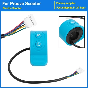 Great Performance Blue Thumb Throttle Speed Control Switch за Proove Scooter Parts Finger Accelerator Replacement Accessories