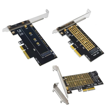 PCI-E 3.0 X4 To Nvme M.2 NGFF M Key SSD Riser разширителна карта за 2230/2242/2260/2280 M.2 SSD