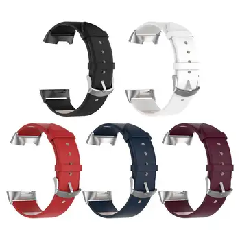 Висококачествена каишка за часовник за Fitbit Charge 5 гривна Спортни ленти за часовници Кожена маншет за Fitbit Charge 5 аксесоари за часовници