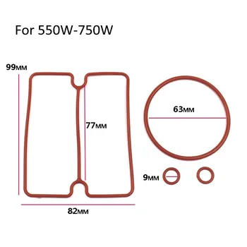  4pcs / комплект нитрилен гумен уплътнителен пръстен за безмаслен въздушен компресор цилиндрова глава 550W-1500W аксесоари за електроинструменти