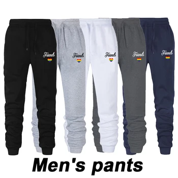2023 Мъжки модни спортни панталони Ежедневни свободни панталони за печат Фитнес зала Панталони за бягане на открито Джогинг панталони S-4XL