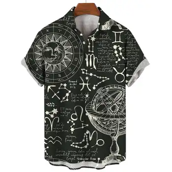 Мъжка риза Aloha ваканционна риза стил 13