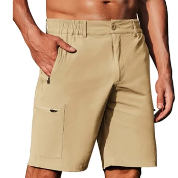 Y2k Мъжки летни шорти Открит Мулти джоб Карго панталони Спортно облекло Извънгабаритни Capris Travel Голф Къмпинг Ежедневни облекла
