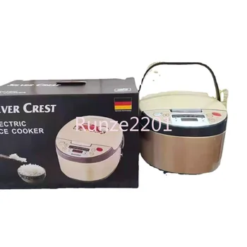 Silver Crest Готварска печка за ориз 5L Български У дома Smart Резервация топка кана Liner ориз готварска печка