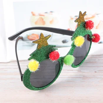 Очила за коледно дърво Иновативни очила от пластмасов костюм за Коледа