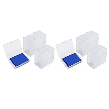 20Pcs кутия за карти за игра Кутия за карти за търговия Организатор за съхранение на карти Clear Card Case Пластмасова кутия за съхранение на карти за игри
