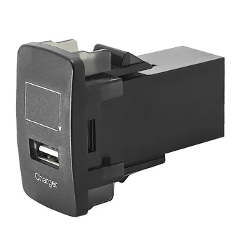  USB зарядно за кола USB порт с дисплей за напрежение за Honda Civic Accord Fit
