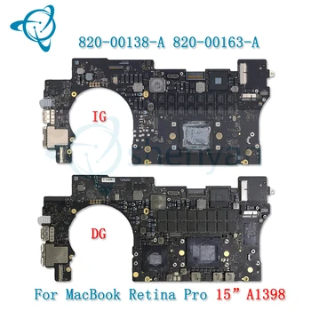 820-00138-A 2015 A1398 дънна платка за Macbook Pro Retina 15.4
