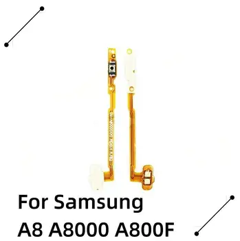 Нов бутон за включване/изключване на захранването гъвкав кабел Замяна на телефон Samsung A8 A8000 A800F