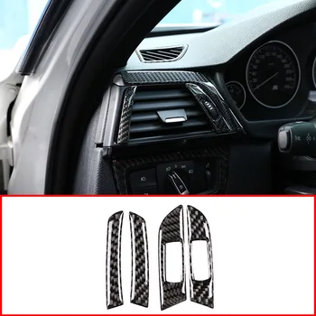 Стикери за вентилационни отвори от въглеродни влакна за BMW Серия 3 GT F30 F33 F34 F36 2013-2018 Аксесоари