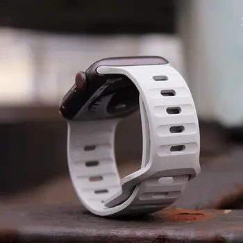 Каишка за часовник за Apple Watch Ultra Band 49mm 44mm 45mm 42mm Smartwatch Мека силиконова гривна Correa iWatch Series 8 7 6 SE 5 4 3