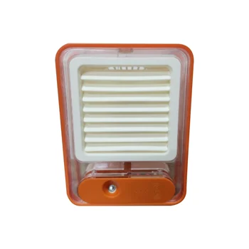 Преносим вентилатор за запотяване USB акумулаторен вентилатор за водно запотяване с цветен вентилатор за нощно осветление за домашен офис за пътуване