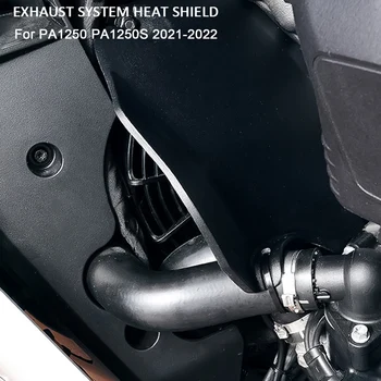 Мотоциклет горещ въздух дефлектор изпускателна система Среден топлинен щит предпазител за--Davidson Pan America 1250 2021-2022