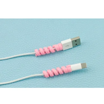 New Hot 10Pcs протектор Saver Cover Съвместим Apple iPhone USB зарядно кабел кабел SMR88