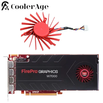 За AMD FirePRO W7000 V5800 5900 7800 7900 Вентилатор за видеокарти 60MM PLD06010B12HH Вентилатор за подмяна на графична карта