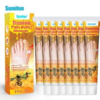5/10Pcs Sumifun Лечение на подагра Крем коректор на палеца Пръст Hallux маз Toe Bunion Облекчаване на болката Медицински мазилка Здравни грижи