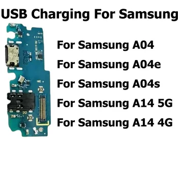 Ново за Samsung Galaxy A04 A04s A04e A14 4G 5G USB док за зареждане Жак Plug Socket порт конектор с IC Flex кабел