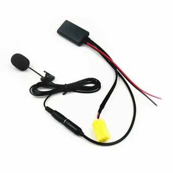 Автомобилен Bluetooth 5.0 Aux кабелен микрофон Хендсфри мобилен телефон Безплатен адаптер за разговори за Fiat Grande Punto Alfa 159