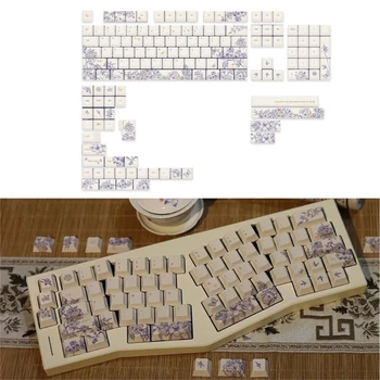 Дебел PBT комплект ключове за френска бродерия за 142Key механична клавиатура