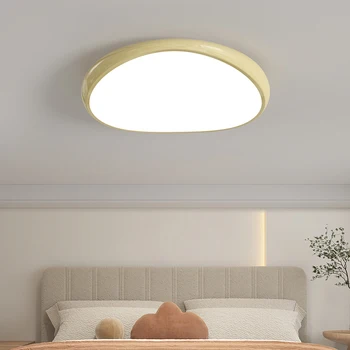 Пълен спектър интелигентна защита на очите спалня таван светлини модерен прост крем хол лампа балкон пътека проучване лампа