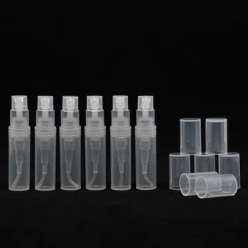 3ML 5ML (10Piece / партида) Пътуване за многократна употреба стъклена парфюмна парфюмна бутилка със спрей & празен парфюм бутилки пулверизатор