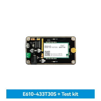 Комплект за тестова платка за безжичен модул E610-433TBH-01 30dbm Long Distance предварително запоен E610 Modbus с антена USB кабел