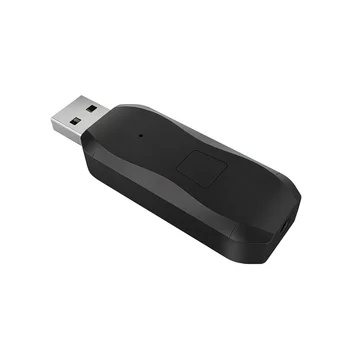 USB Bluetooth 5.1 адаптер 3.5mm Bluetooth аудио предавател безжичен USB адаптер за компютър лаптоп телевизия