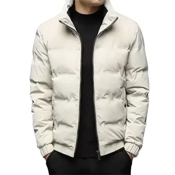 Високо качество нови мъжки зимни отдих мода тенденция надолу якета с качулка топло открито дрехи мъжки върхове горещи продажба