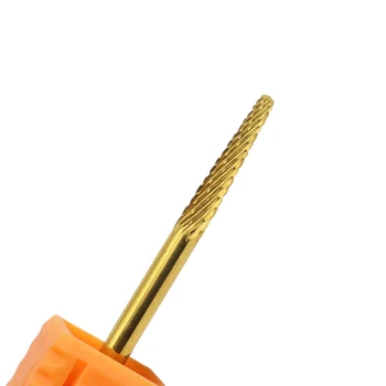 EasyNail Pro. 0313 титанов кожичките чисти волфрамов карбид борер нокти бормашина бита Кътър нокти пили нокти електрически бормашина аксесоар.