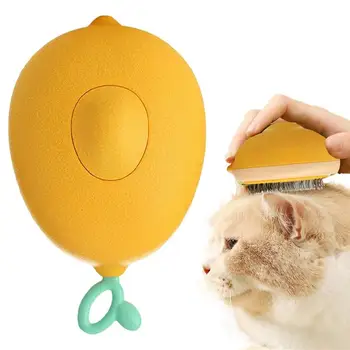Lemon Shape Pet Cat Brush Dog Hair Remover Brush Grooming And Care Comb For Short Long Hair Dog Cat Self Cleaning Cat