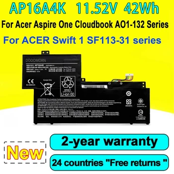 Нов AP16A4K 3ICP4/68/111 лаптоп батерия за ACER Swift 1 SF113-31-P57A P0N9 P42V P2XU серия AO1-132-C0QL C129 C1T4 C3FQ C3T3
