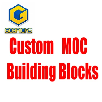 Gobricks Връзка за плащане-2 Персонализиране MOC Изработени по поръчка градивни блокове Комплекти Персонализирана част, съвместима с LEGO Custom MOC