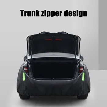 Zipper модел пълен външен автомобил покритие слънцезащита водоустойчив авто палатка универсални капаци комплект открит прах екстериор протектор uv