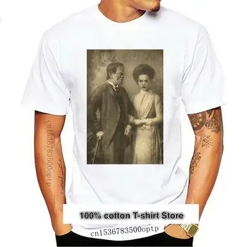Nuevo el Sr. Y la Sra. Camiseta con Frankenstein